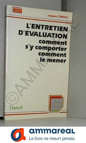 Seller image for L'entretien d'valuation for sale by Ammareal