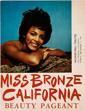 MISS BRONZE CALIFORNIA BEAUTY PAGEANT [wrapper title]