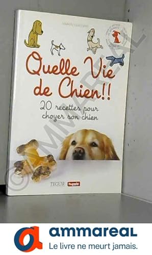 Bild des Verkufers fr Quelle vie de chien !!: 20 recettes pour choyer son chien zum Verkauf von Ammareal