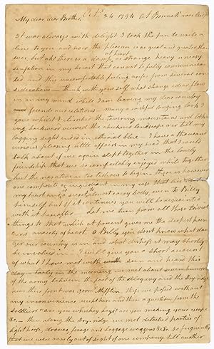 [AUTOGRAPH LETTER, SIGNED, FROM ROBERT PATTERSON TO WILLIAM CANON, DISCUSSING THE WHISKEY REBELLI...