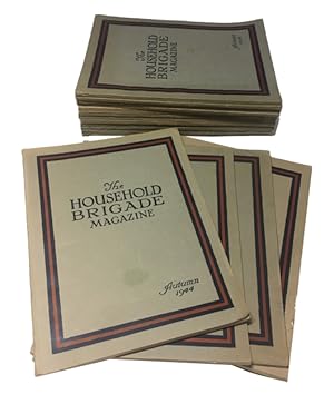 The Household Brigade Magazine. 16 quarterly issues; Autumn and Winter 1944; Summer 1945; Spring ...