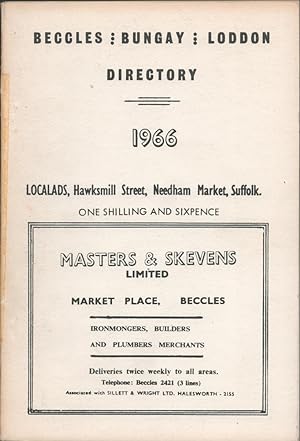 Beccles : Bungay : Loddon : Directory. 1966.