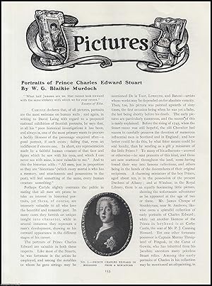 Imagen del vendedor de Portraits of Prince Charles Edward Stuart. An original article from The Connoisseur, 1911. a la venta por Cosmo Books