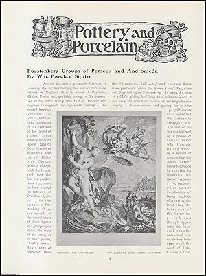 Imagen del vendedor de Furstenberg Groups of Perseus and Andromeda : Pottery & Porcelain. An original article from The Connoisseur, 1913. a la venta por Cosmo Books