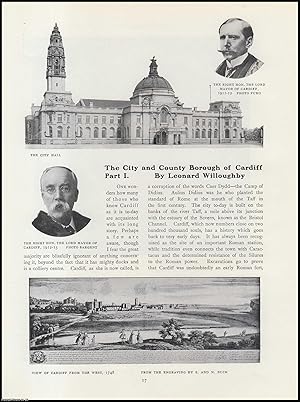 Seller image for The City & County Borough (part 1) of Cardiff. An original article from The Connoisseur, 1913. for sale by Cosmo Books