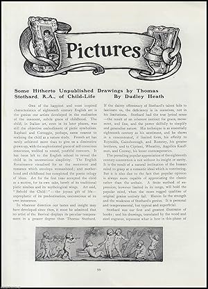 Seller image for Some Hitherto Unpublished Drawings, by Thomas Stothard, R.A., of Child-Life. An original article from The Connoisseur, 1911. for sale by Cosmo Books