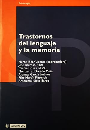 Bild des Verkufers fr Trastornos del lenguaje y la memoria zum Verkauf von LIBRERIA LEA+