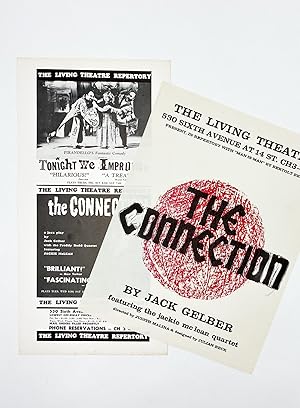 Seller image for Two Flyers for the Original Living Theatre Production of THE CONNECTION for sale by Brian Cassidy Books at Type Punch Matrix