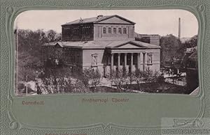 AK Darmstadt. Großherzogl. Theater. ca. 1919