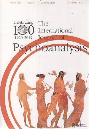 Bild des Verkufers fr Issue 1. 2019. The International Journal of Psychoanalysis. Volume 100 zum Verkauf von Fundus-Online GbR Borkert Schwarz Zerfa