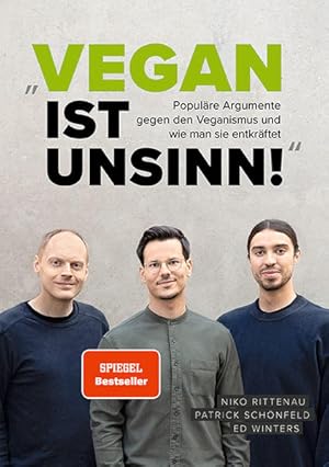 Vegan ist Unsinn! Populäre Argumente gegen den Veganismus und wie man sie entkräftet.