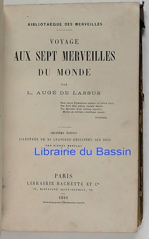 Imagen del vendedor de Voyage aux sept merveilles du monde a la venta por Librairie du Bassin