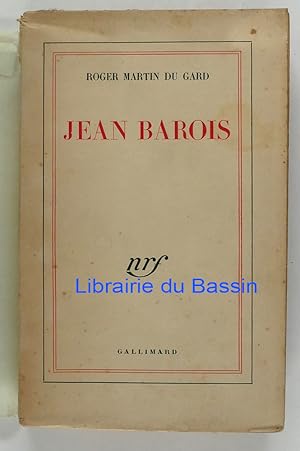 Seller image for Jean Barois for sale by Librairie du Bassin