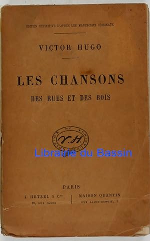 Seller image for Les chansons des rues et des bois for sale by Librairie du Bassin