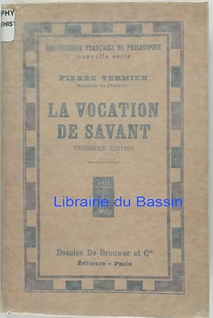 La vocation de savant