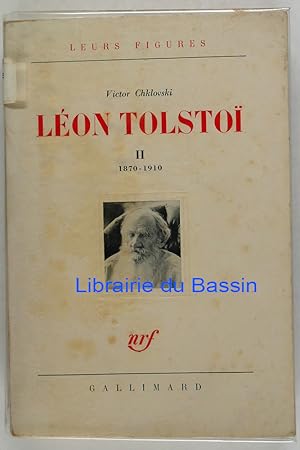 Bild des Verkufers fr Lon Tolsto Tome II 1870-1910 zum Verkauf von Librairie du Bassin