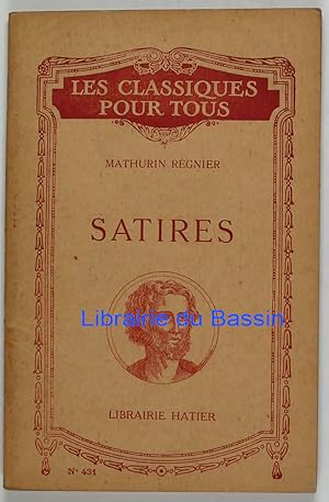 Seller image for Satires Extraits des oeuvres potiques for sale by Librairie du Bassin