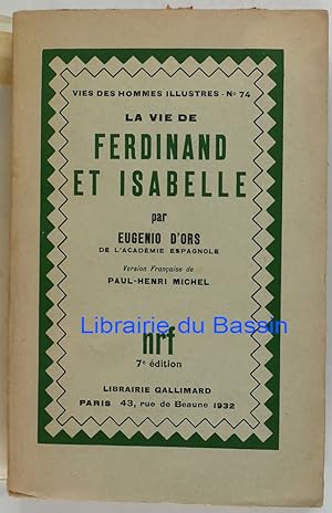 Seller image for Ferdinand et Isabelle Rois catholiques d'Espagne for sale by Librairie du Bassin