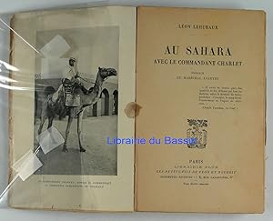 Imagen del vendedor de Au Sahara avec le Commandant Charlet 1911-1913 a la venta por Librairie du Bassin
