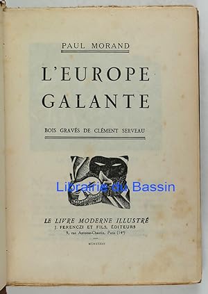 Imagen del vendedor de L'Europe galante a la venta por Librairie du Bassin