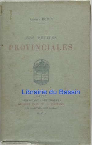 Seller image for Les petites provinciales for sale by Librairie du Bassin