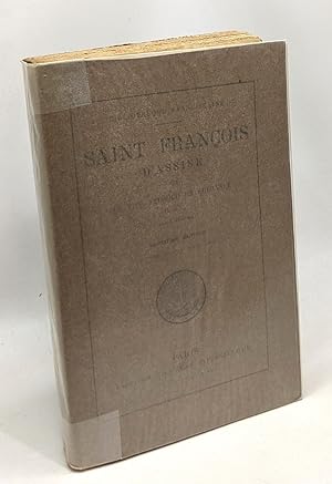 Imagen del vendedor de Saint-Franois d'Assise - bibliothque franciscaine - 7e dition orne d'une gravure a la venta por crealivres