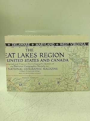 Bild des Verkufers fr The Great Lakes Region of the United States and Canada. zum Verkauf von World of Rare Books