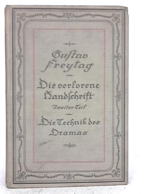 Bild des Verkufers fr Die Verlorene Handschrift: Roman in Fünf Bücher: Zweiter Teil - German zum Verkauf von World of Rare Books