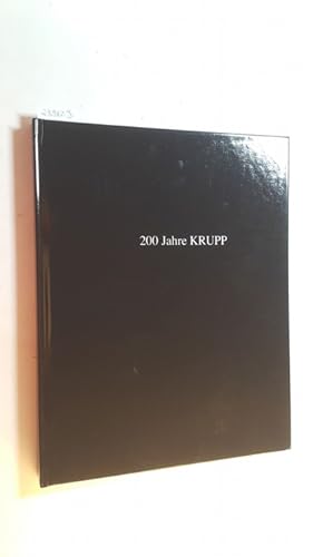 200 Jahre Krupp: Festakt anläßlich 200. Jahrestages der Gründung der Firma Krupp. Donntag, 20. No...