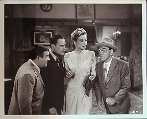 Image du vendeur pour Africa Screams 8 X 10 Still 1949 Bud Abbott, Lou Costello, Shemp Howard mis en vente par AcornBooksNH