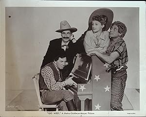 Go West 8 X 10 Still 1940 The Marx Brothers