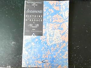 Immagine del venditore per HISTOIRE CONTEMPORAINE D'ALSACE - documents CAHIER N15 (ed 1990) venduto da JLG_livres anciens et modernes