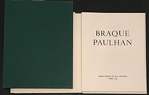 Image du vendeur pour Braque Paulhan mis en vente par Studio Bibliografico Marini