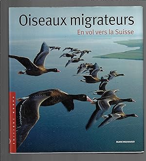 Oiseaux migrateurs en vol vers la Suisse