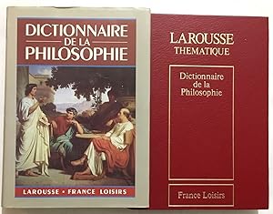 Seller image for Dictionnaire de la philosophie for sale by librairie philippe arnaiz