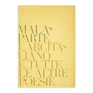 Curzio Malaparte - L'Arcitaliano e tutte le altre poesie