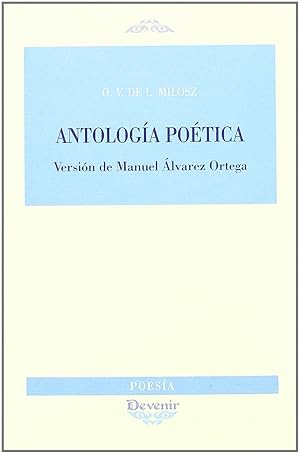 Imagen del vendedor de Antologia poetica a la venta por Imosver