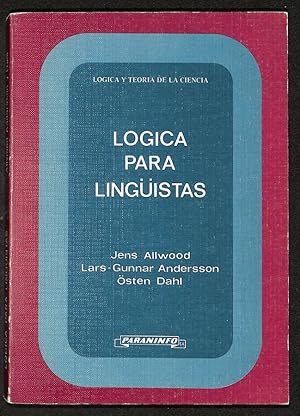 Immagine del venditore per Lgica para lingistas venduto da Els llibres de la Vallrovira