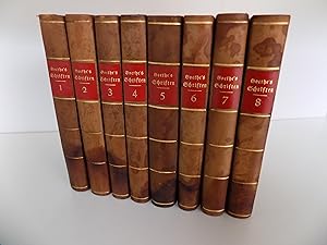 Goethe's Schriften. Faksimiledruck der Ausgabe Leipzig 1787-1790. Erster bis achter Band in 8 Bän...