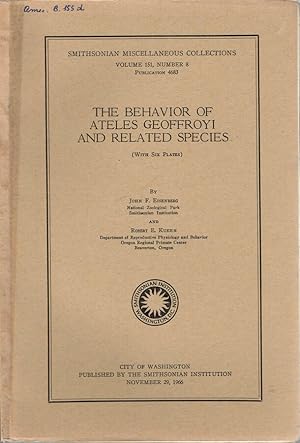 Seller image for The behavior of ateles geoffroyi and related species for sale by Biblioteca di Babele