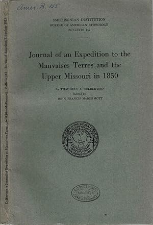 Bild des Verkufers fr Journal of an Expedition to the Mauvaises Terres and the Upper Missouri in 1850 zum Verkauf von Biblioteca di Babele