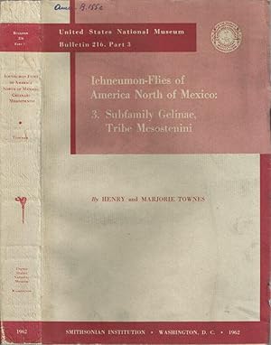 Seller image for Ichneumon-Flies of America North of Mexico: 3. Subfamily Gelinae, Tribe Mesostenini for sale by Biblioteca di Babele