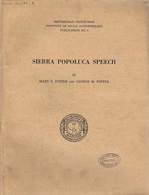 Seller image for Sierra Popoluca speech for sale by Biblioteca di Babele