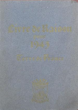 Seller image for Livre de rason pour 1943 Terre de France for sale by Bouquinerie L'Ivre Livre