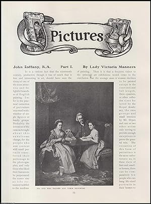 Seller image for John Zoffany (part 1), German Painter. An original article from The Connoisseur, 1917. for sale by Cosmo Books