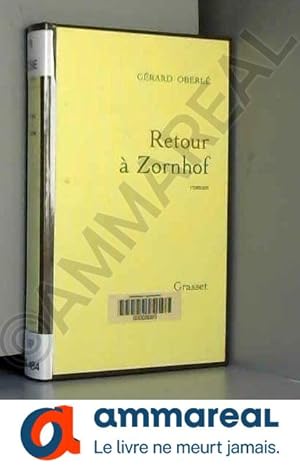 Image du vendeur pour Retour  Zornhof mis en vente par Ammareal