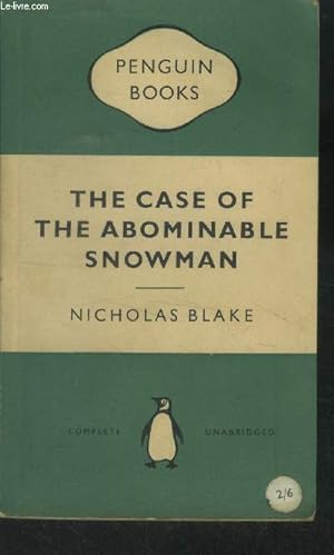 Seller image for The case of the abominable snowman for sale by Le-Livre