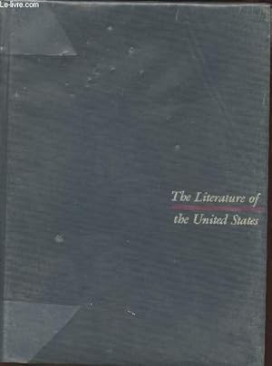 Seller image for The literature of the United States Volume One (revised edition) for sale by Le-Livre