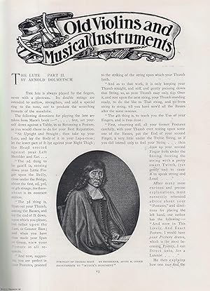 Image du vendeur pour The Lute (musical instrument) (part 2). An original article from The Connoisseur, 1904. mis en vente par Cosmo Books