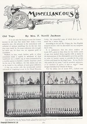 Seller image for Old Toys. An original article from The Connoisseur, 1908. for sale by Cosmo Books